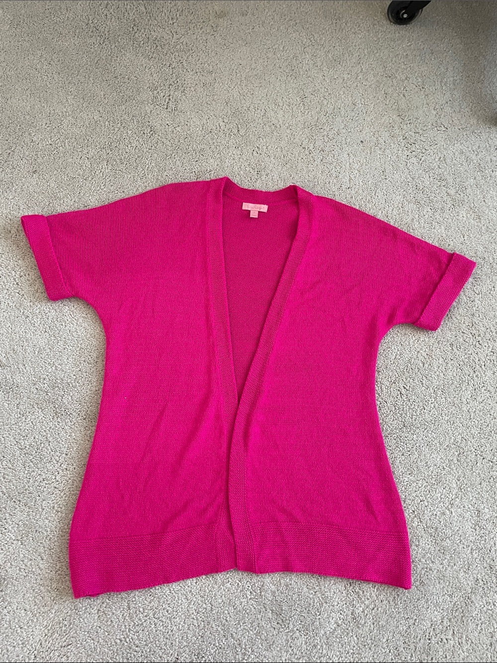 Lilly Pulitzer Magenta Cardigan
